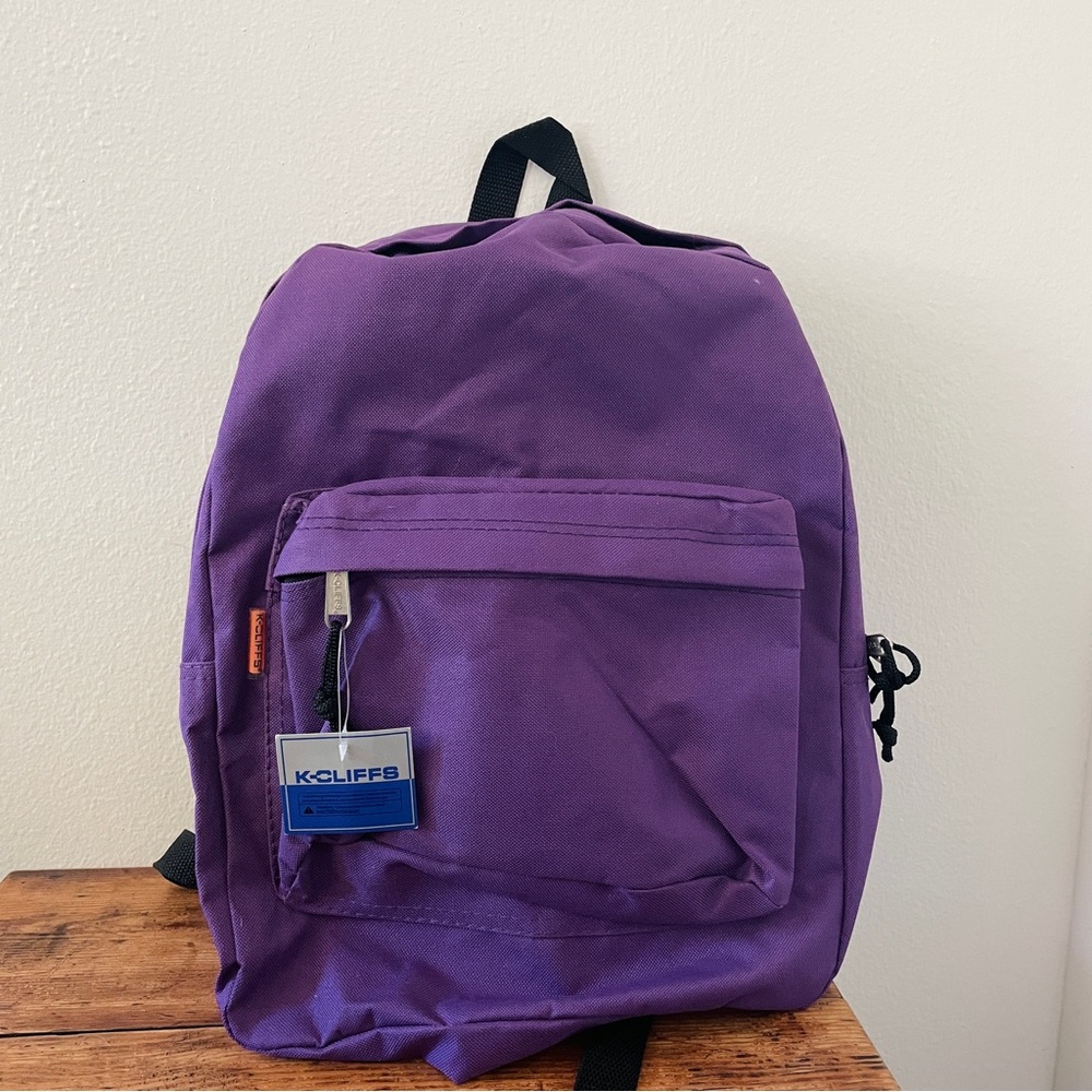 NWT K-Cliffs Purple Backpack